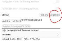 cara mengatasi sms tidak masuk