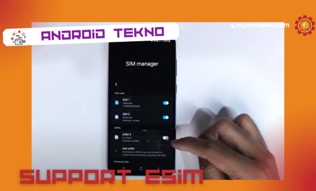 Support Esim - 